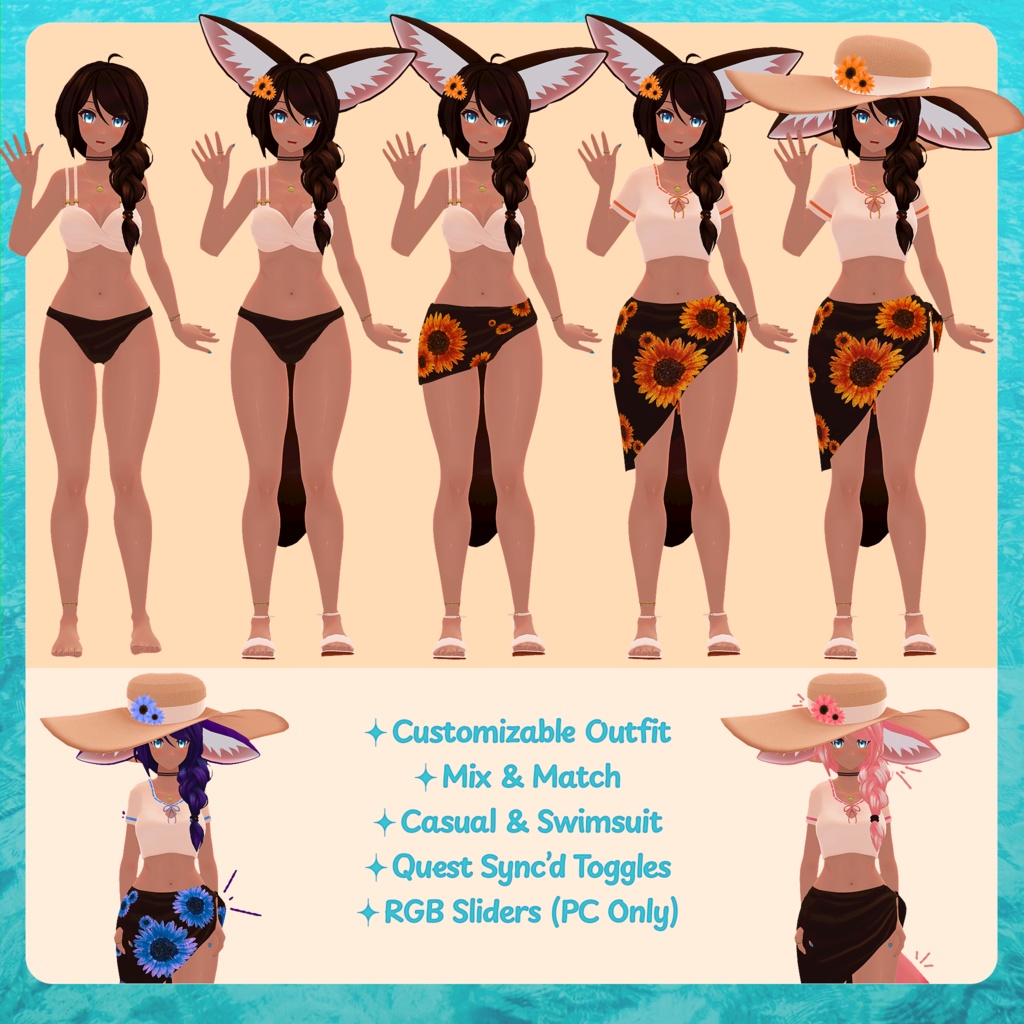 Original 3D Model: Fennec Fox Sunny