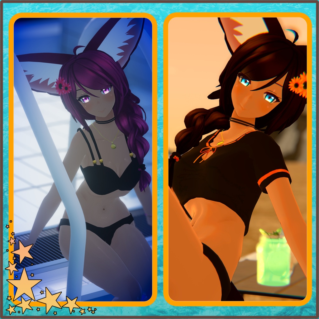 Original 3D Model: Fennec Fox Sunny