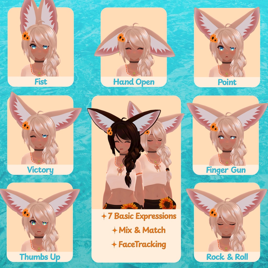 Original 3D Model: Fennec Fox Sunny