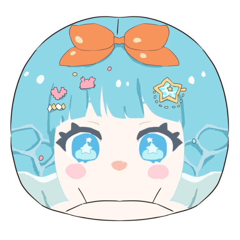 お顔むぎゅっとマスコット2種セット