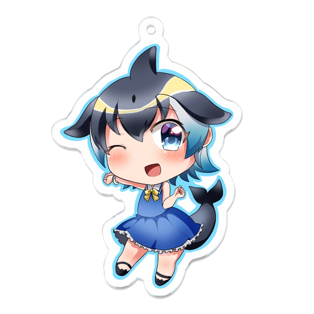 マイルカ アクリルキーホルダー(受注生産)