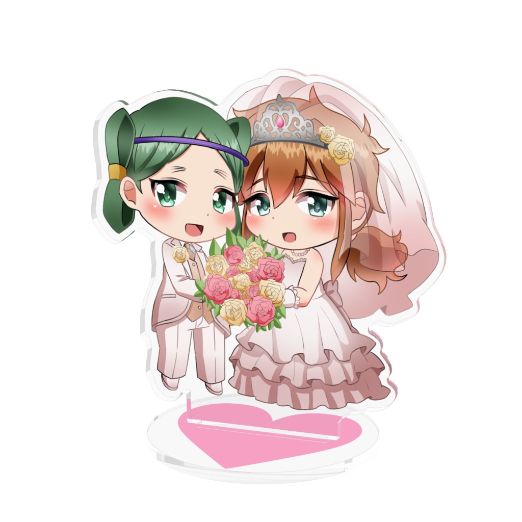 ヤマババ結婚アクスタ＆ステッカーセット