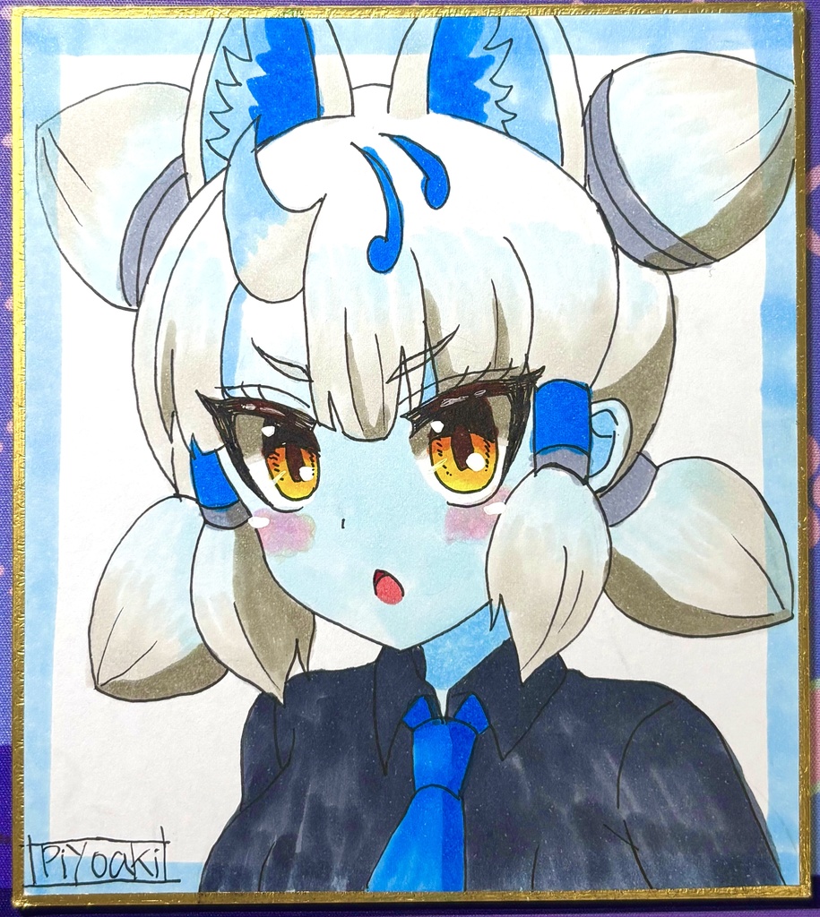 ギンカク ミニ色紙
