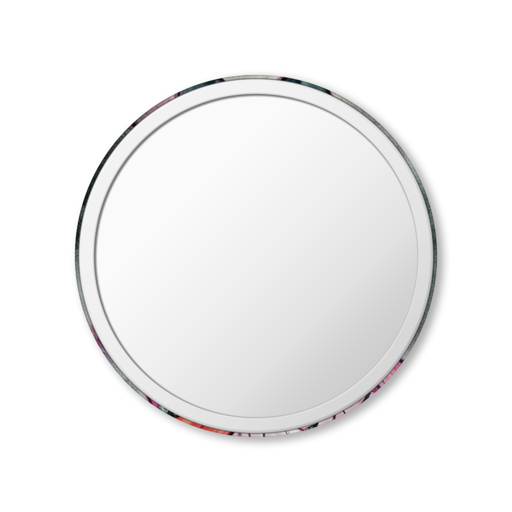 ぷりちールージュちゃん缶ミラー。