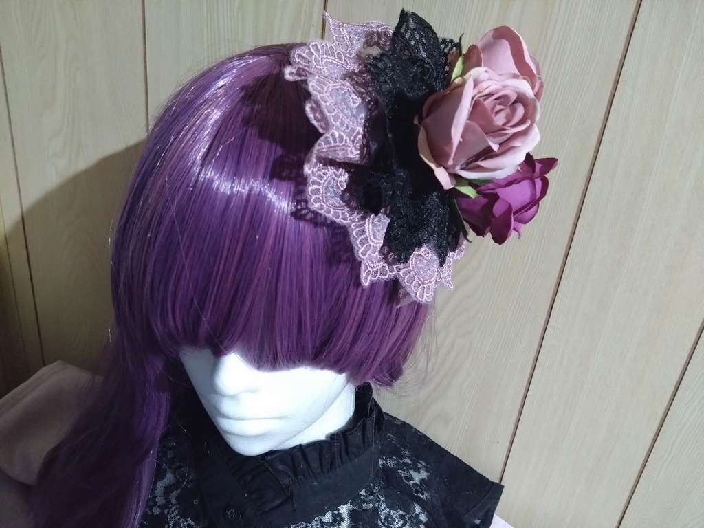 プリマヴェーラ円形ヘッドドレス。