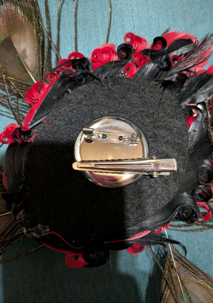 難あり。たくさんの目が見てるコサージュ。