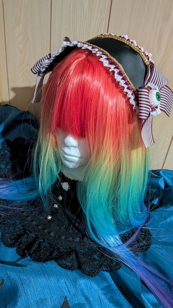 おめめのヘッドドレス・プロトタイプ。