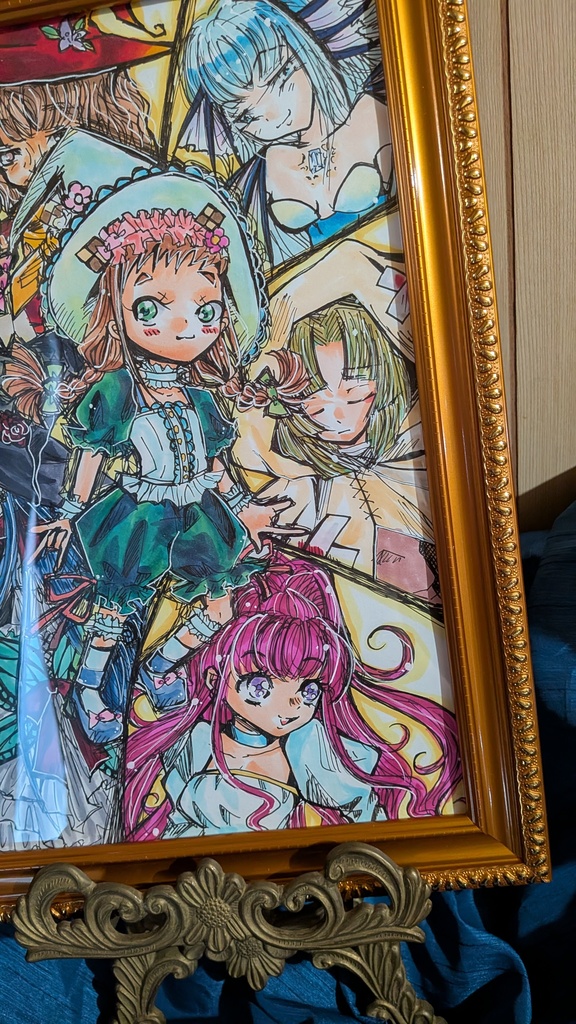 7人の魔女達。〜額装原画〜