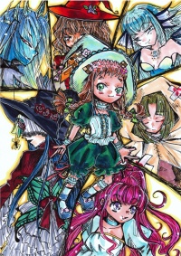 7人の魔女達。〜額装原画〜