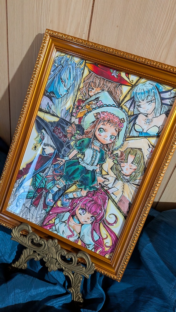 7人の魔女達。〜額装原画〜