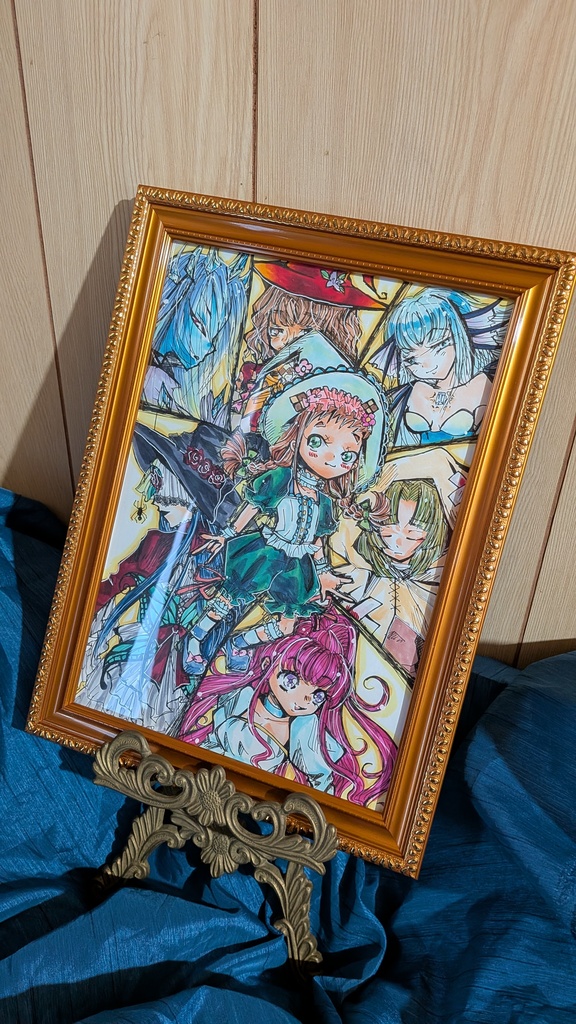 7人の魔女達。〜額装原画〜
