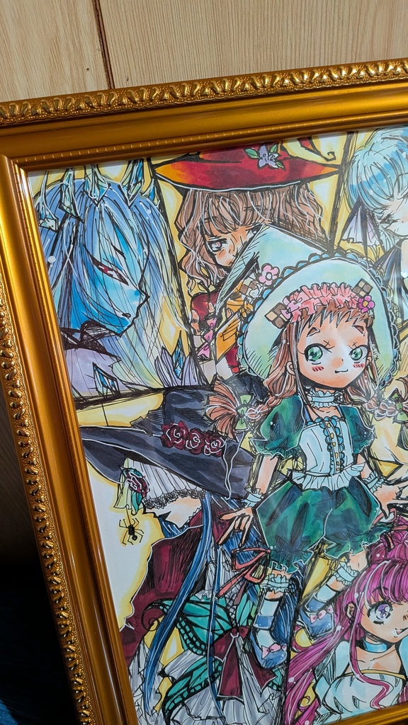 7人の魔女達。〜額装原画〜