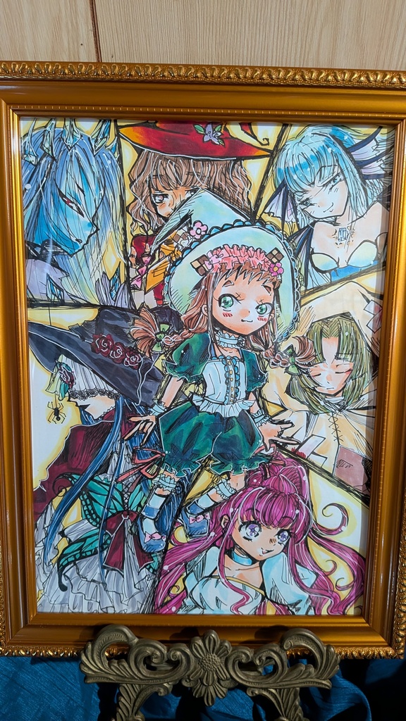 7人の魔女達。〜額装原画〜