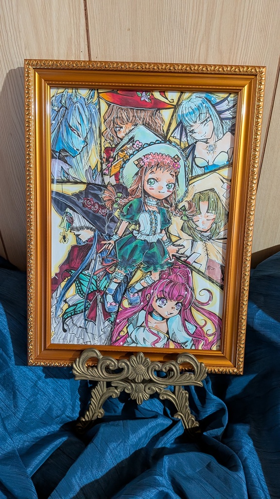 7人の魔女達。〜額装原画〜