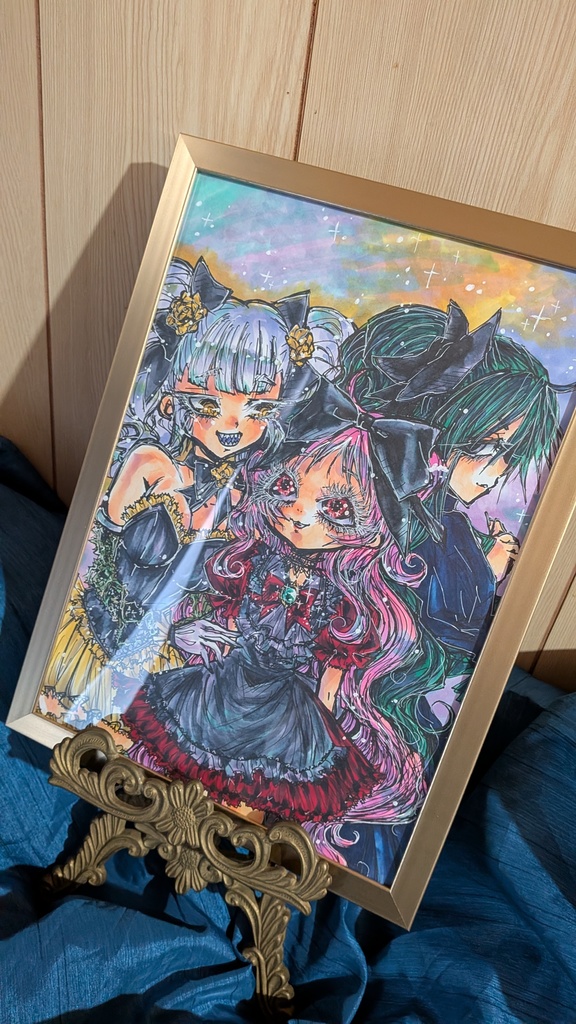 姉妹たち。〜額装原画〜