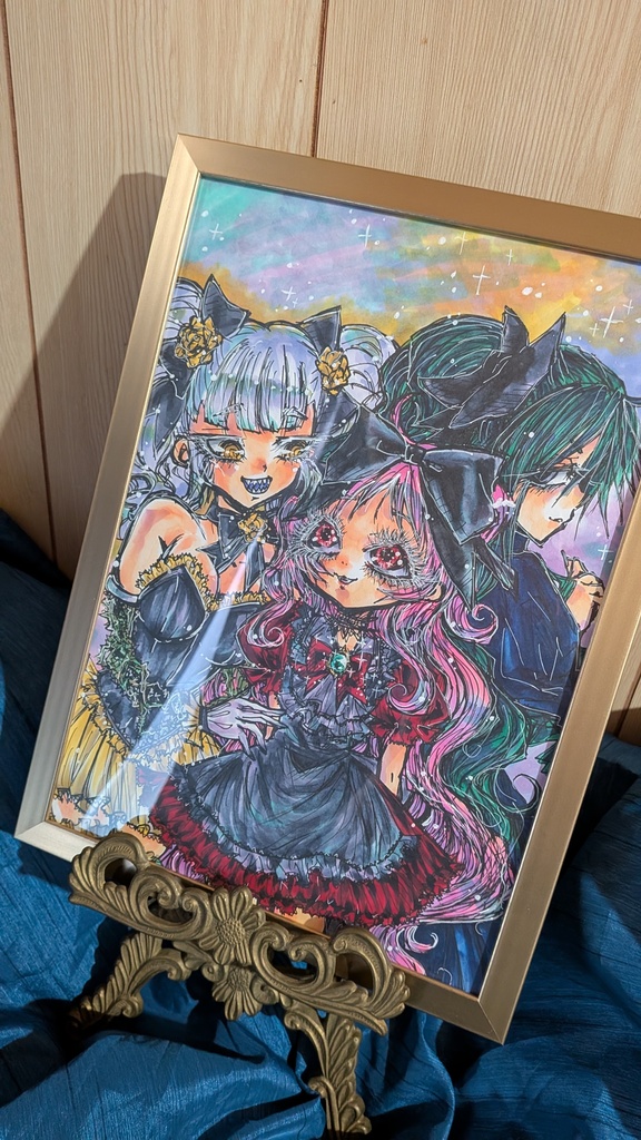 姉妹たち。〜額装原画〜