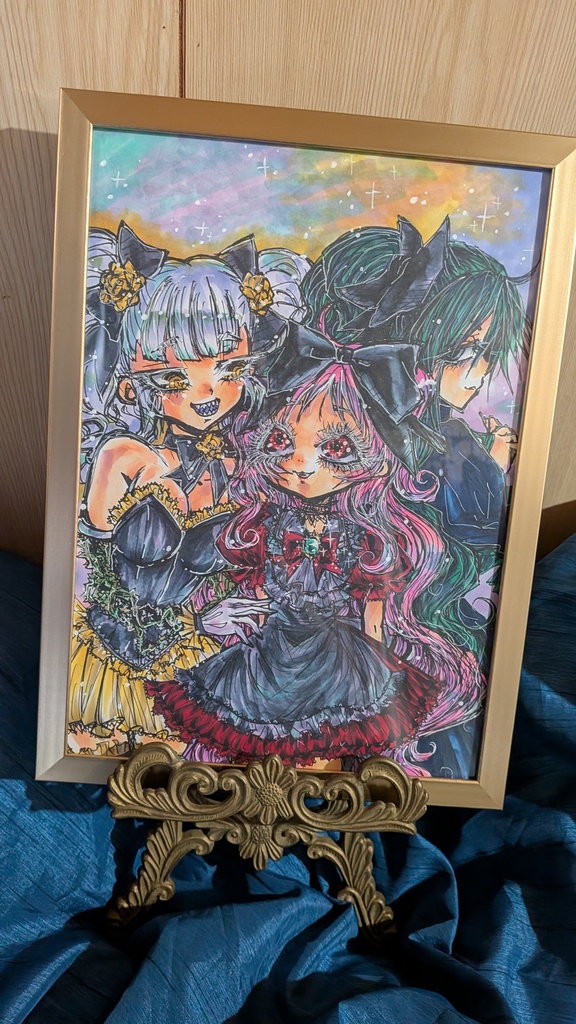 姉妹たち。〜額装原画〜