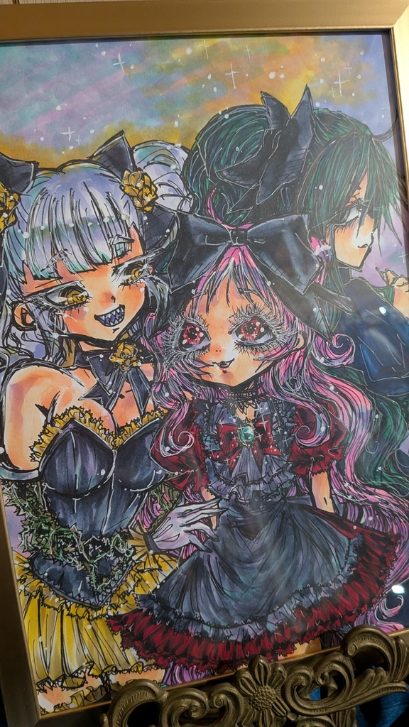 姉妹たち。〜額装原画〜