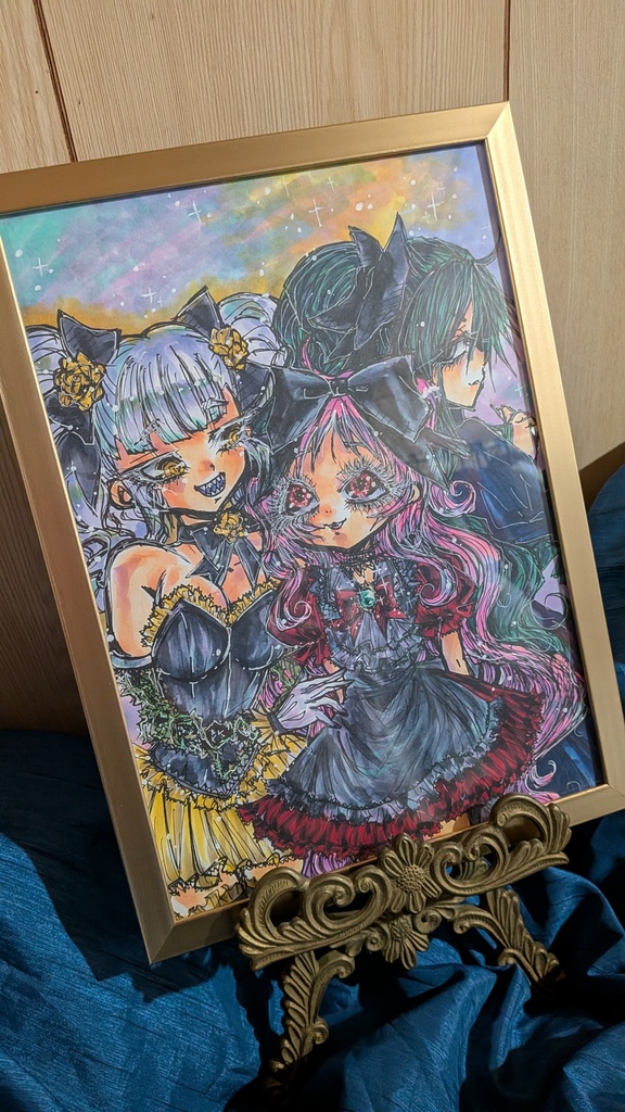 姉妹たち。〜額装原画〜