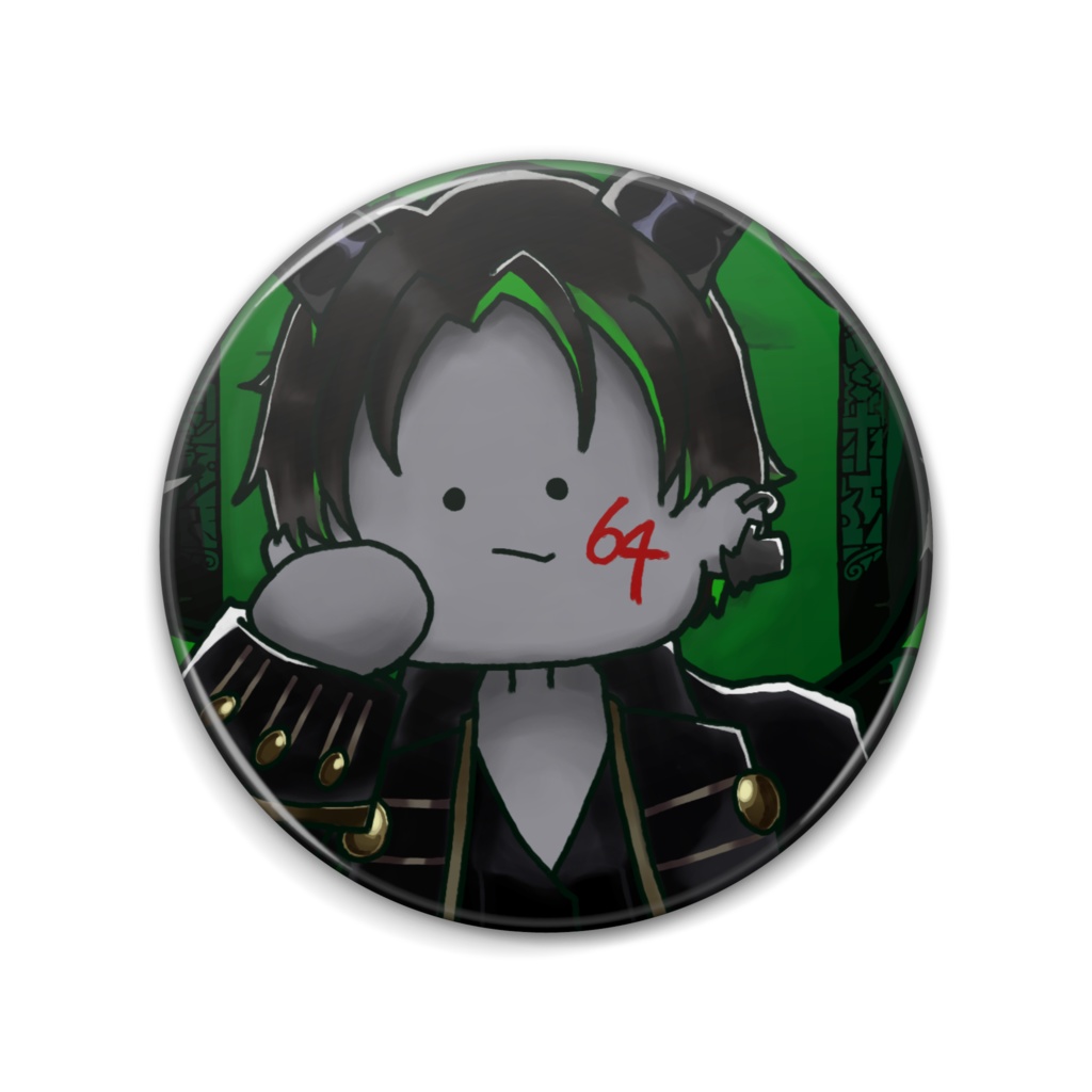 缶バッチ(デーモンロードver.)