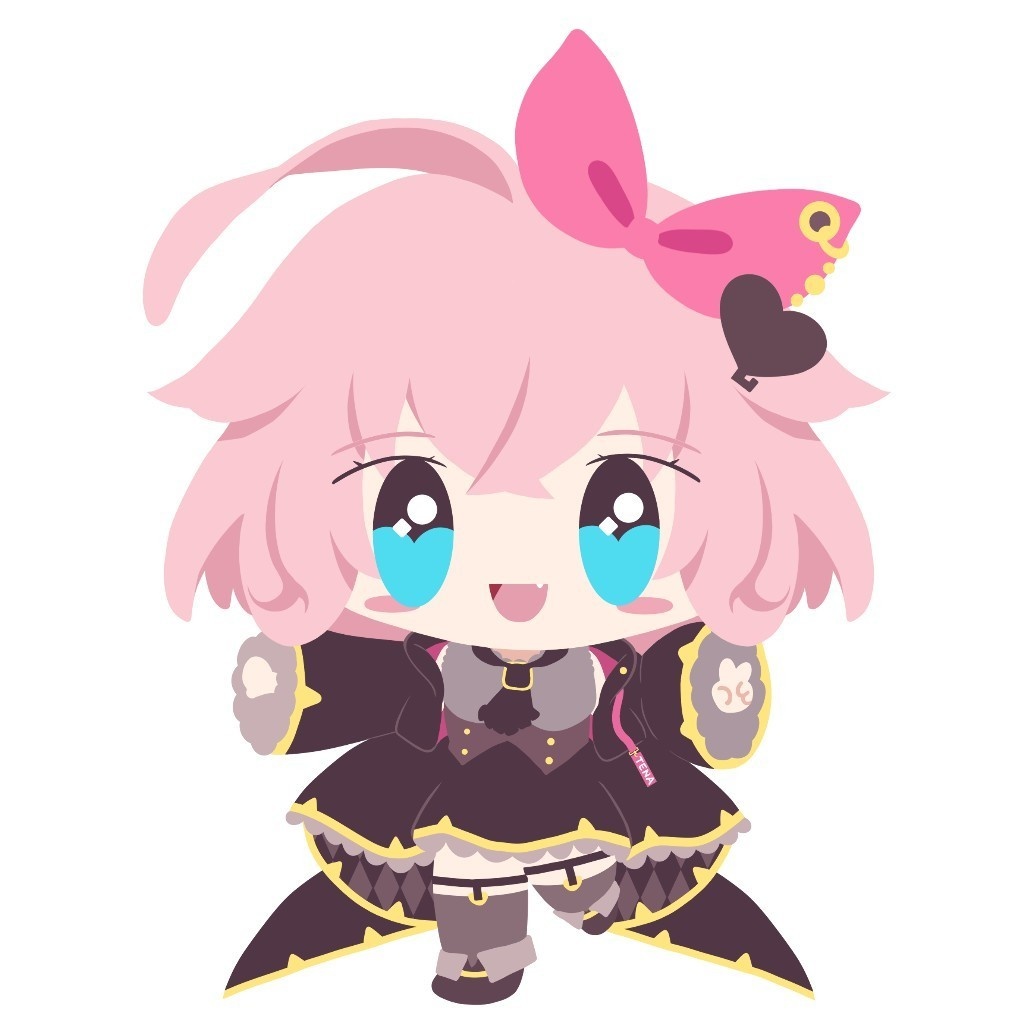 【ちびテナ】フチなしアクリルキーホルダー