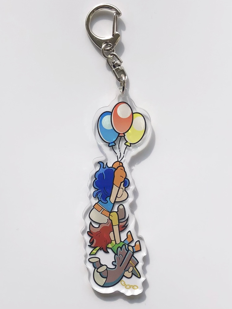 アクリルキーホルダー【風船】