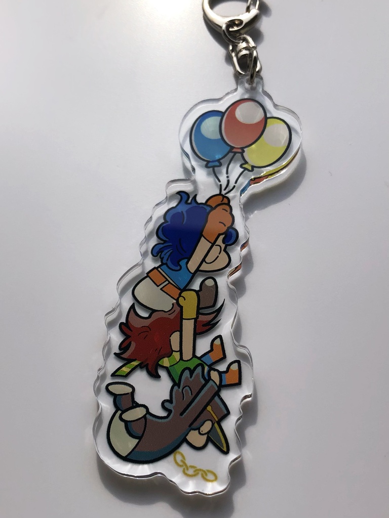 アクリルキーホルダー【風船】