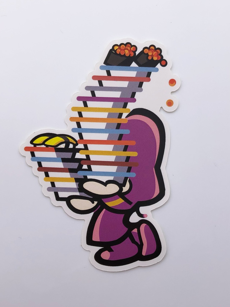 ステッカーセット【んしょんしょ】