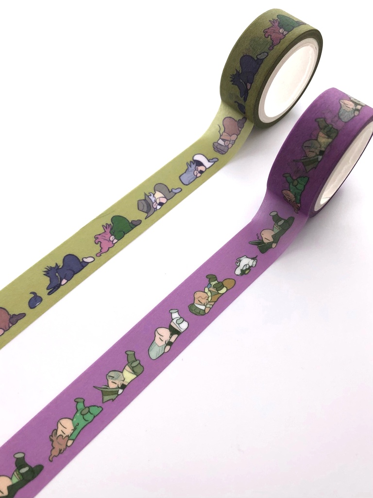 マスキングテープ【ごめん寝/へそ天】