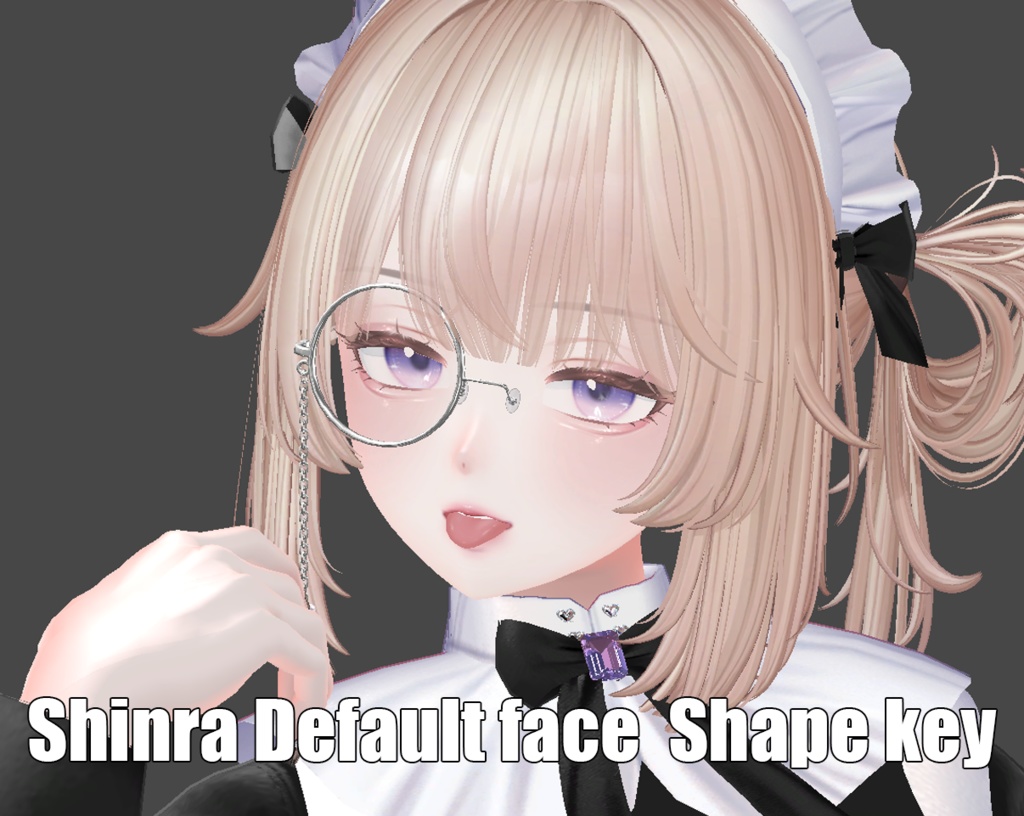 森羅 (Shinra) Default Face Shape key ( S & J )