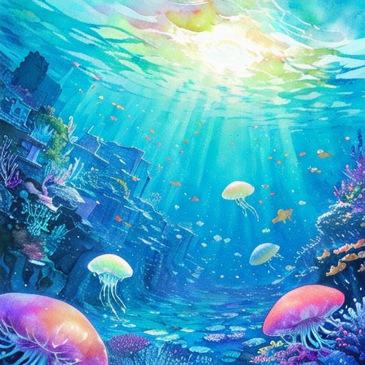 海中 サムネ 背景