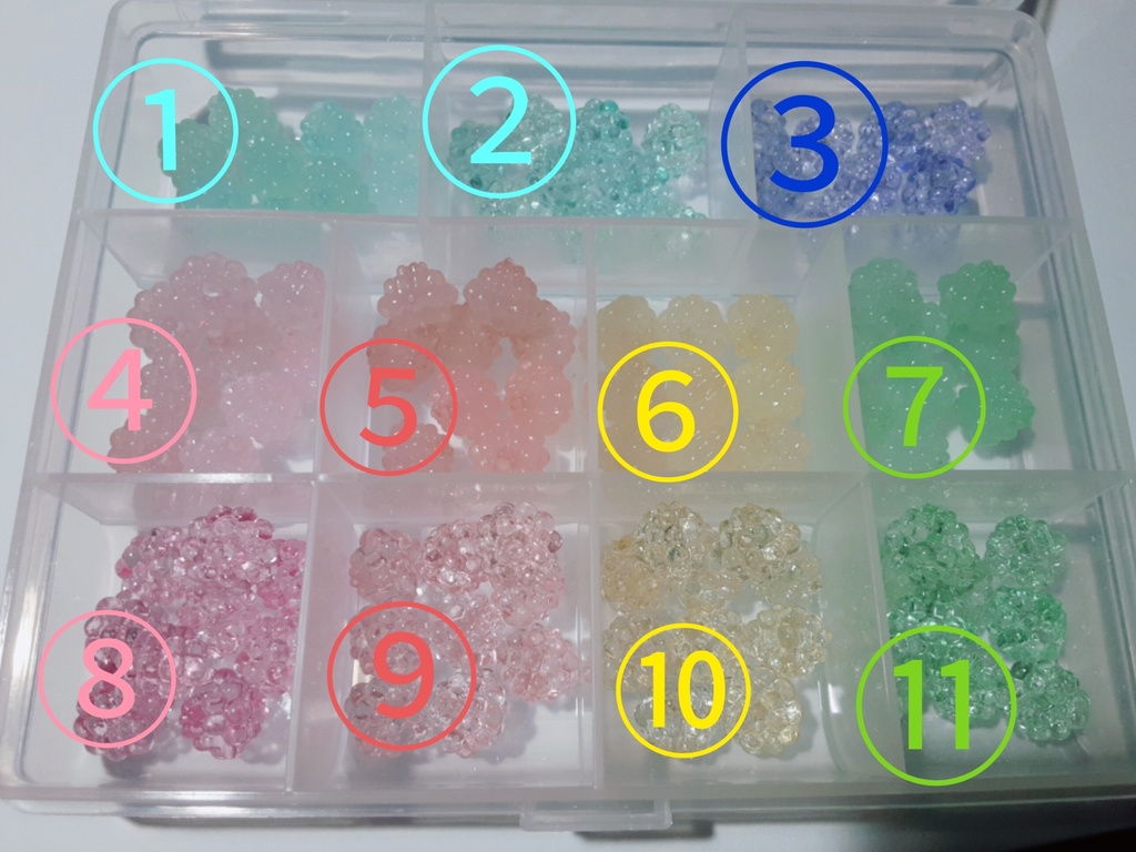 【スタオケ】セミオーダー金平糖3wayマスクレット