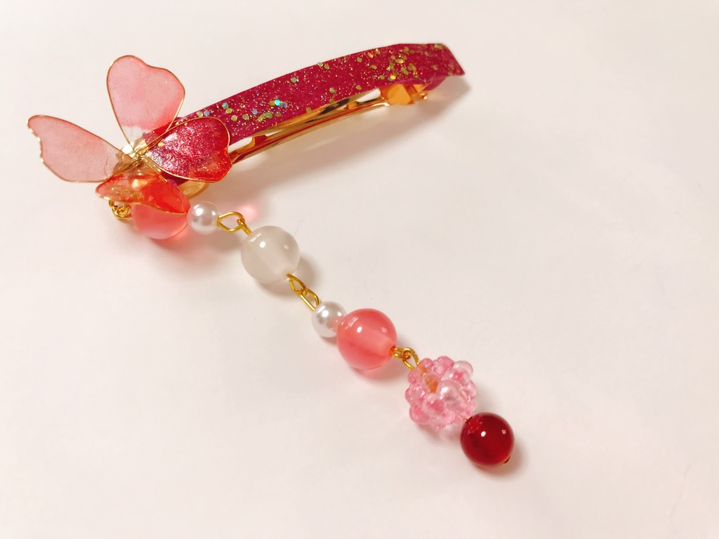 コルダ3 神南高校モチーフ バレッタ&ブレスレット