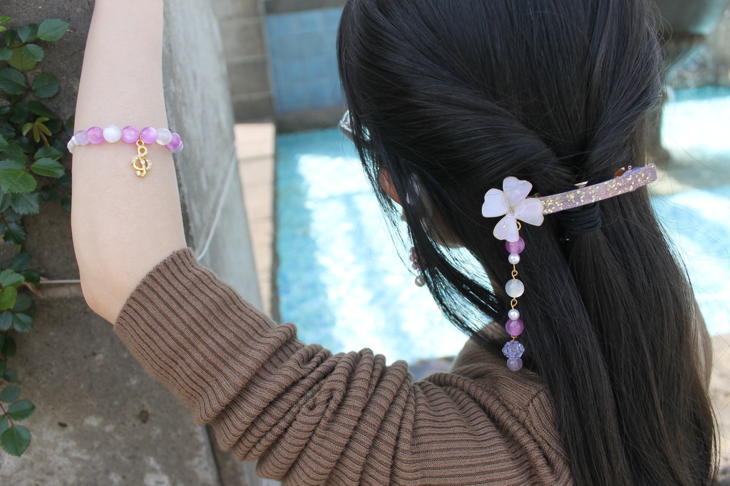 コルダ3 横浜天音学園モチーフ バレッタ&ブレスレット