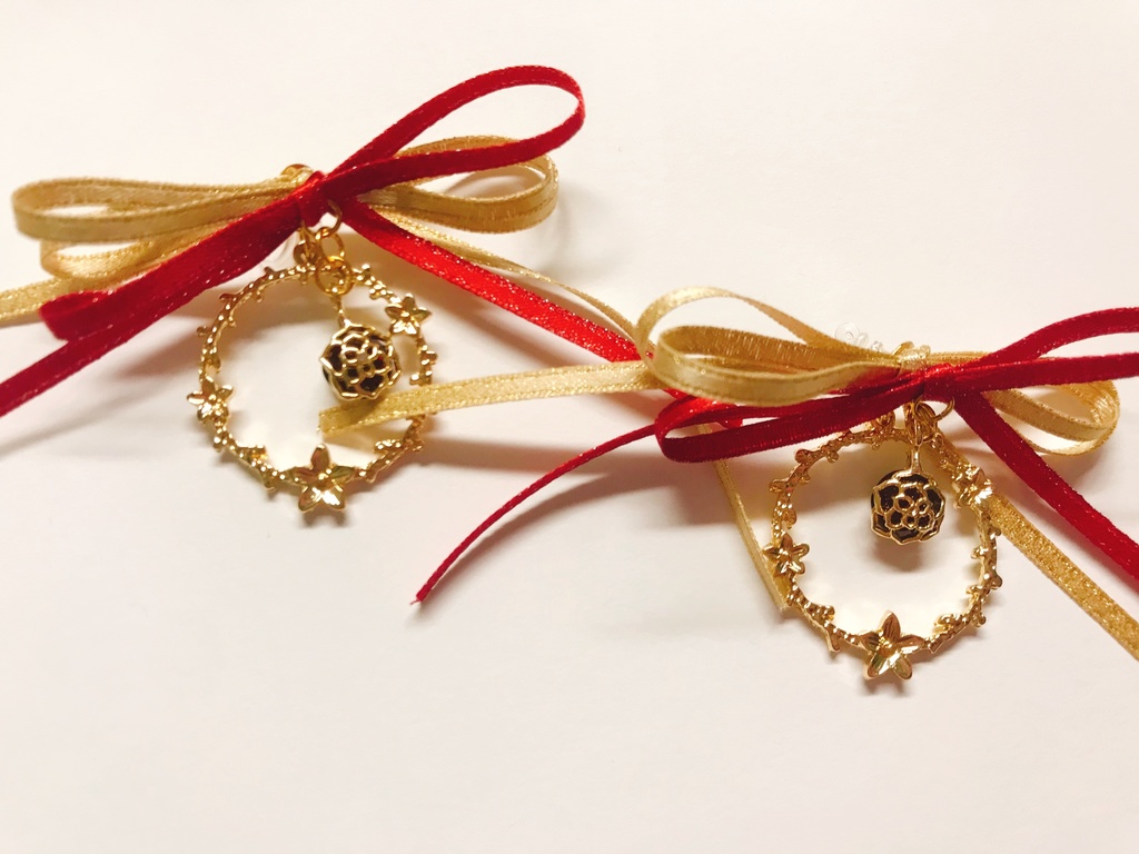 【コルダ3】東金千秋モチーフ簪&ノンホールピアス