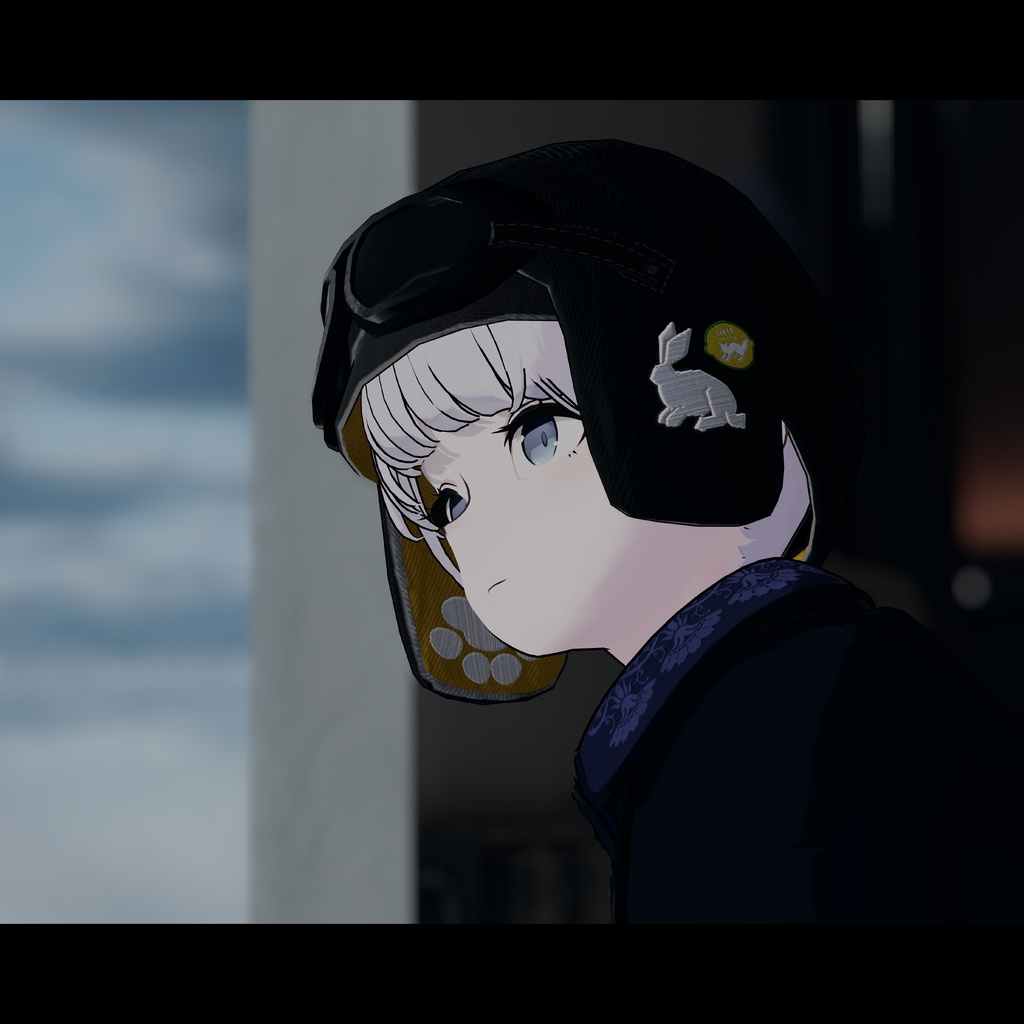 【VRChat衣装】Flight Cap