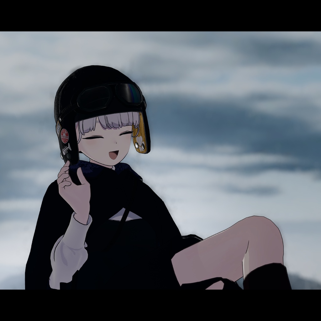 【VRChat衣装】Flight Cap
