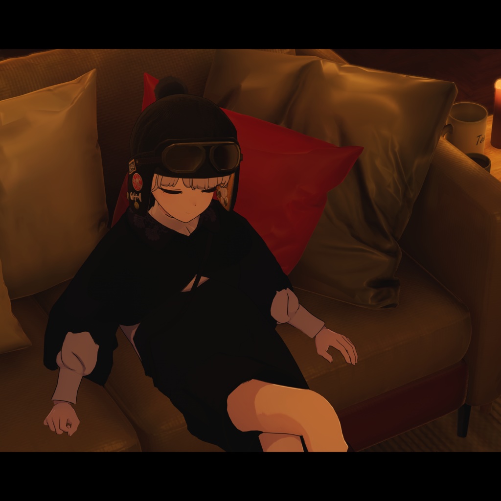 【VRChat衣装】Flight Cap