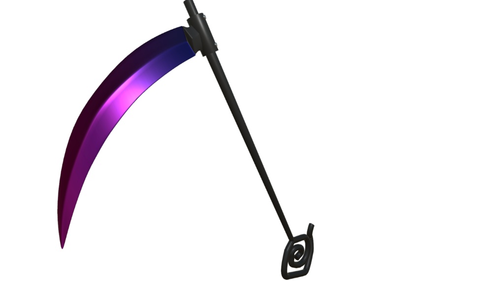 オーロラ・サイス (Aurora Scythe) 【UnityPackage同梱】【大鎌】
