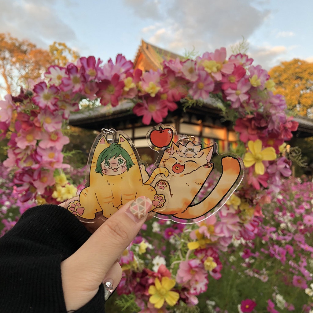 うつにゃんアクキー