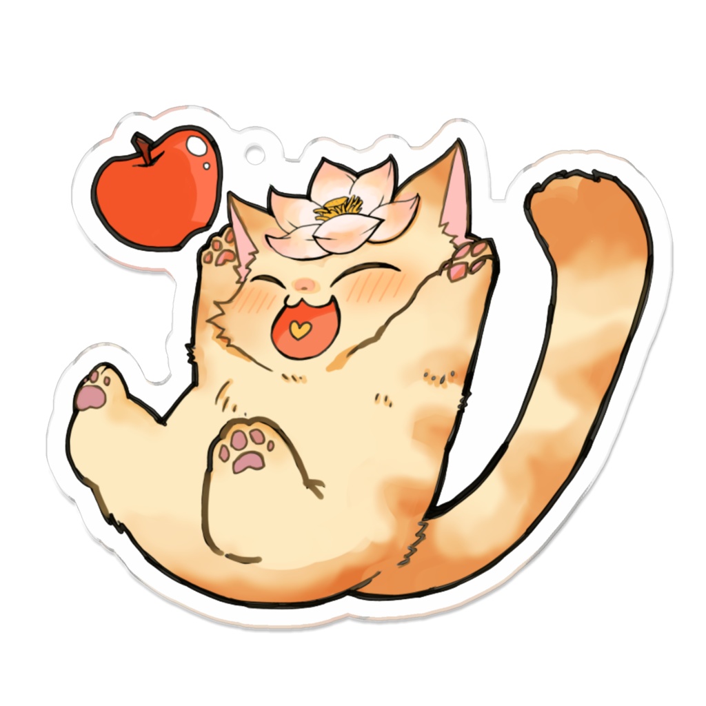 うつにゃんアクキー