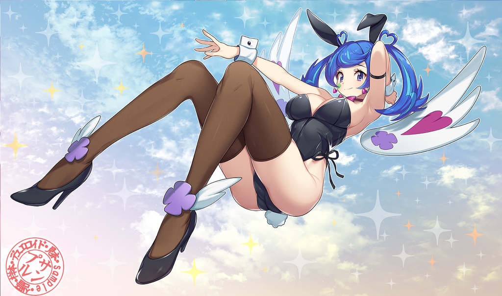 プレイマット　ブルーエンジェル　バニー版