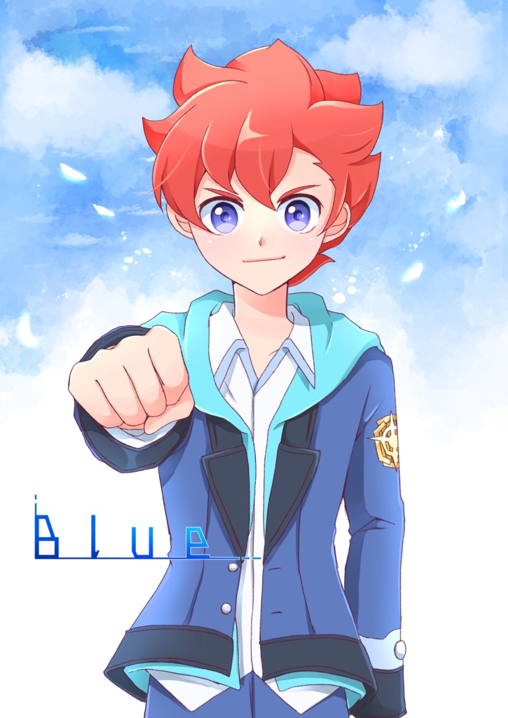 【ダンウォイラスト本】Blue
