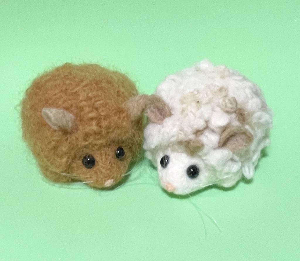 ひつじねずみ🐀しろ【受注販売】