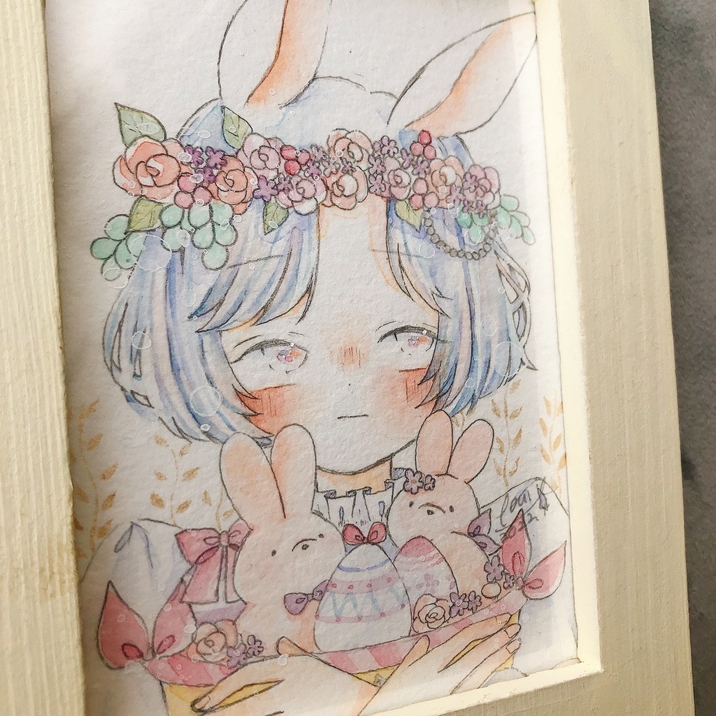 うさぎの姉妹 妹