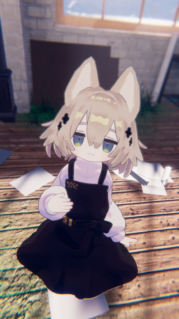 金木犀ワンピース&ヘア【キプフェル専用髪型・衣装】