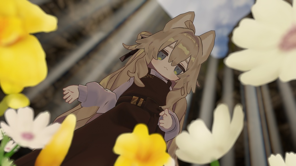 金木犀ワンピース&ヘア【キプフェル専用髪型・衣装】