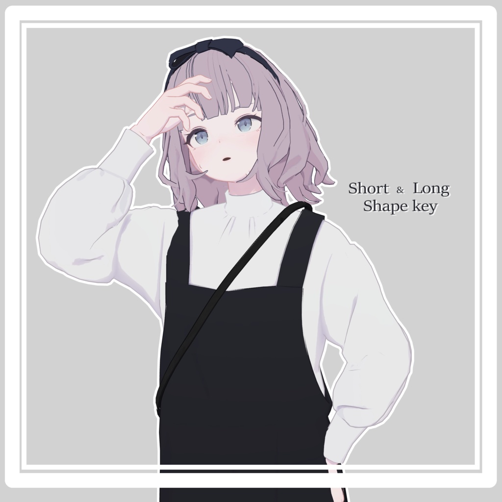 Medium Wave Hair 【Lapwing対応髪型】