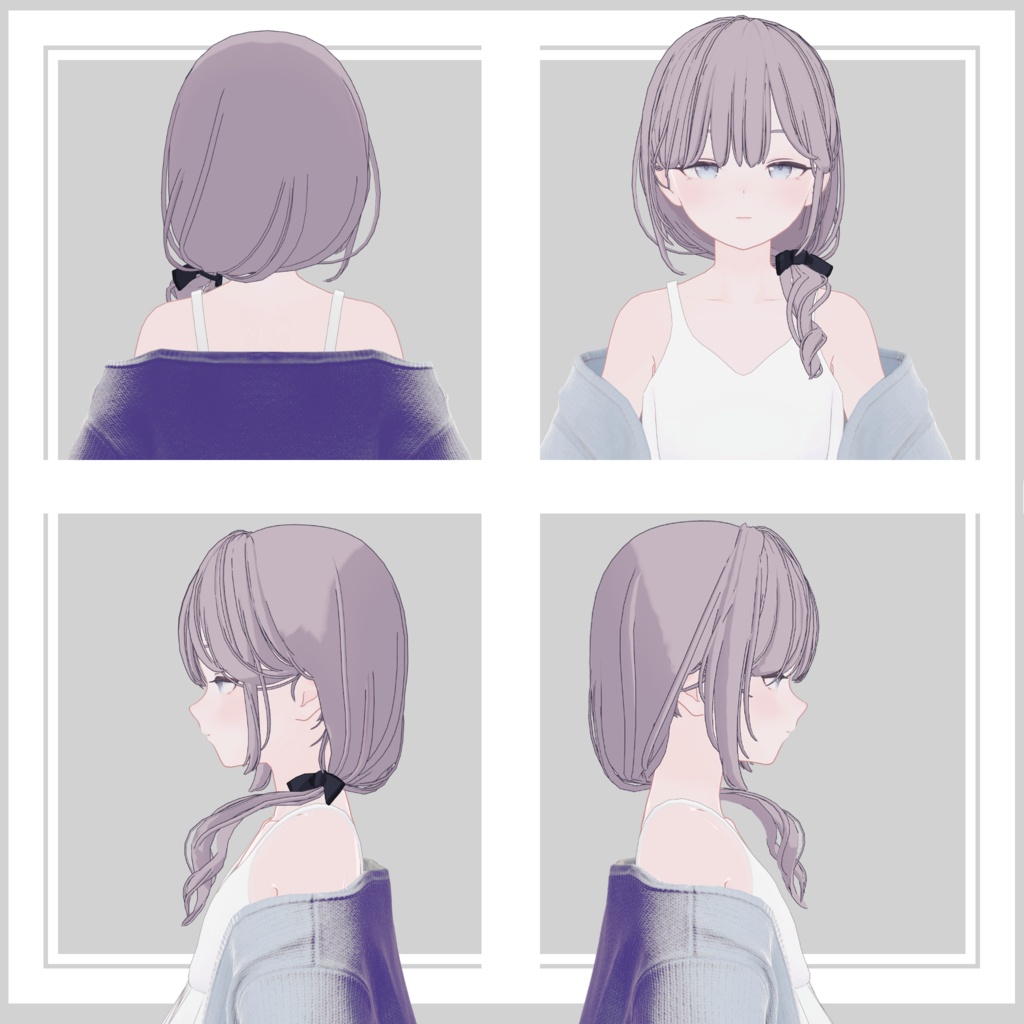 SideTailHair【Lapwing対応髪型】