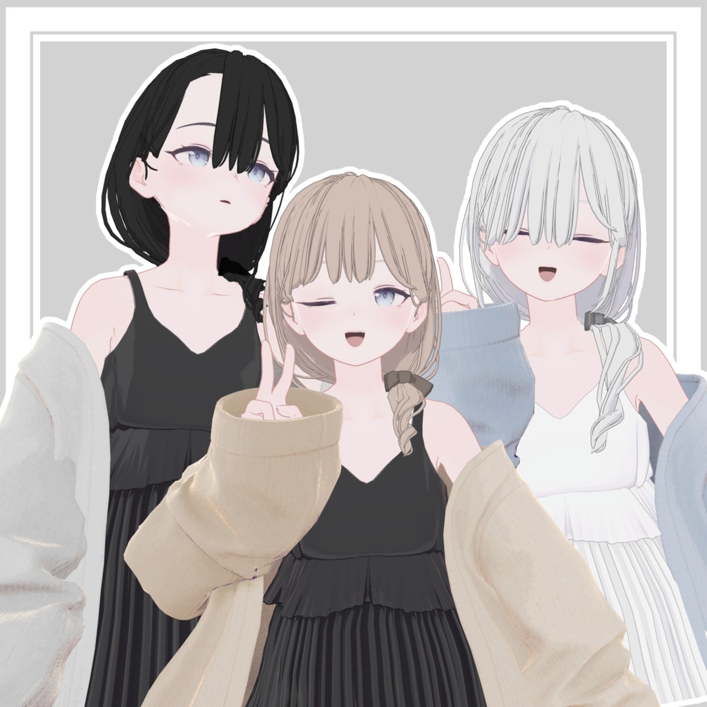 SideTailHair【Lapwing対応髪型】